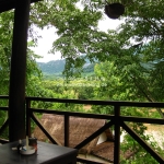 Ausblick vom Lao Spirit Resort